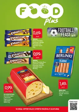 Food Plus folder voorblad