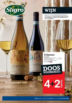 Sligro-M folder voorblad