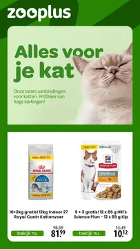 Zooplus folder voorblad