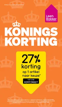 Leen Bakker folder voorblad