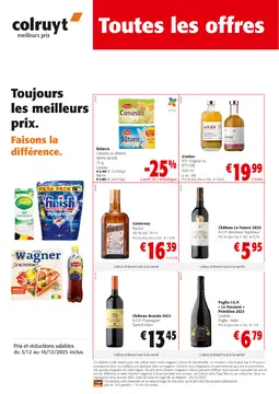Colruyt couverture de brochure
