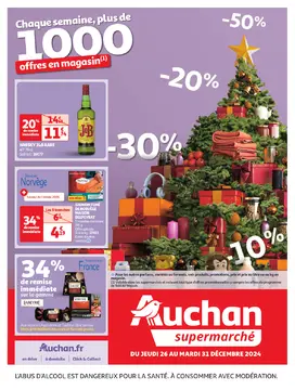 Auchan folder voorblad