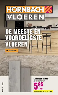 Hornbach vloeren folder voorblad