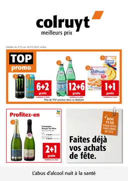 Colruyt couverture de brochure