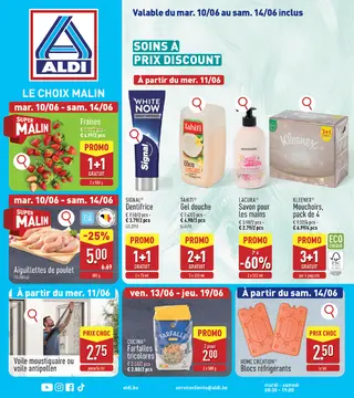 ALDI couverture de brochure