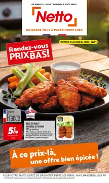 Netto couverture de brochure