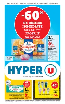 Hyper U couverture de brochure
