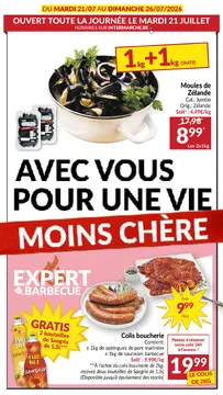 Intermarché couverture de brochure