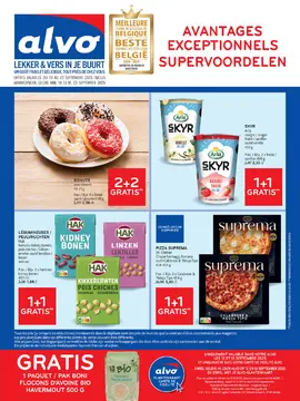 Alvo couverture de brochure