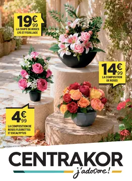 Centrakor couverture de brochure