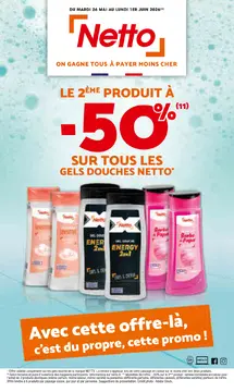 Netto couverture de brochure