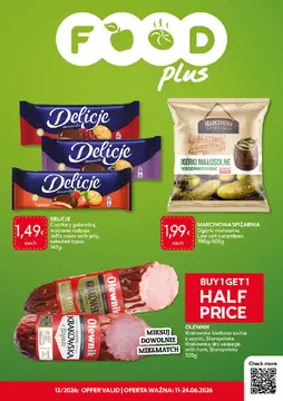 Food Plus folder voorblad