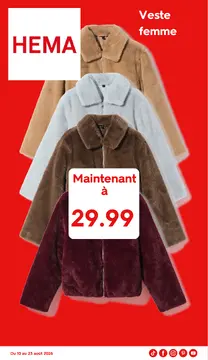 HEMA couverture de brochure