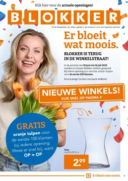 Blokker folder voorblad
