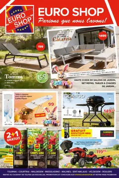 Euro shop couverture de brochure