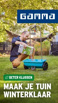 GAMMA Tuinmagazine folder voorblad