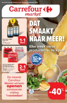 Carrefour Market  folder voorblad