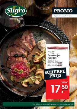 Sligro folder voorblad