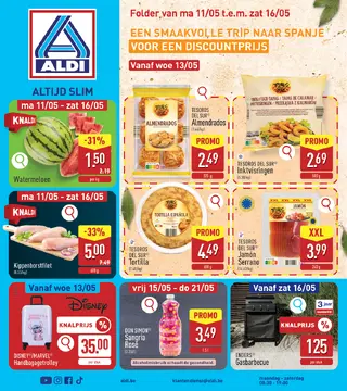 ALDI folder voorblad