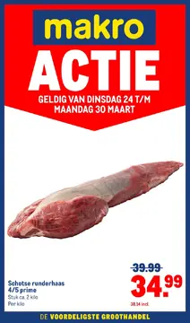 Makro folder voorblad