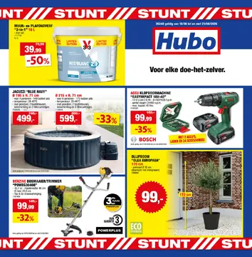 Hubo folder voorblad