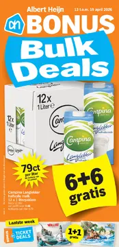 Albert Heijn couverture de brochure