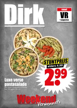 Dirk Weekendverwenners folder voorblad