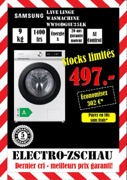 Electro Zschau folder voorblad