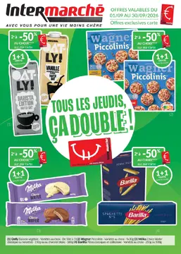 Intermarché couverture de brochure