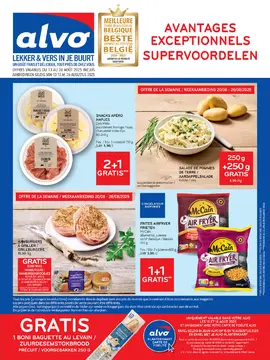 Alvo couverture de brochure