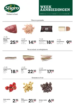 Sligro folder voorblad