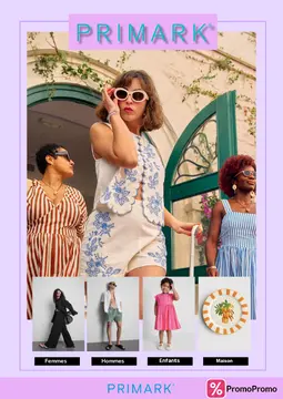 Primark couverture de brochure