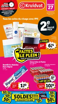Kruidvat couverture de brochure
