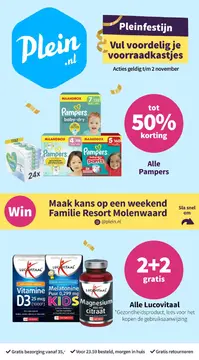 Plein.nl folder voorblad