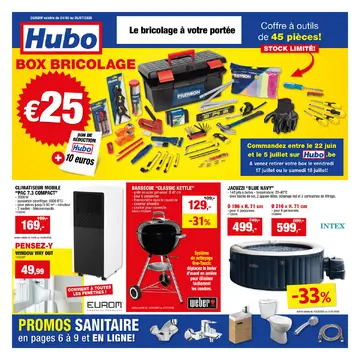 Hubo couverture de brochure