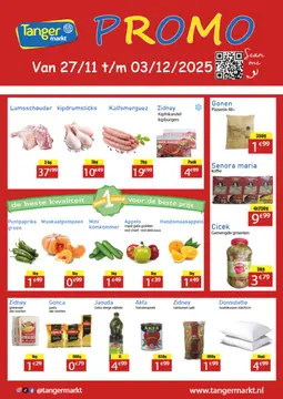Tanger Markt folder voorblad