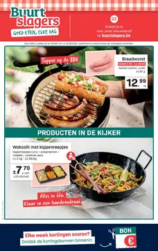 Buurtslagers folder voorblad