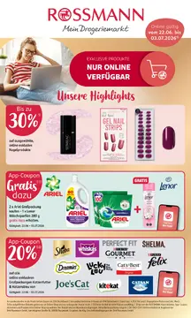 Rossmann DE folder voorblad