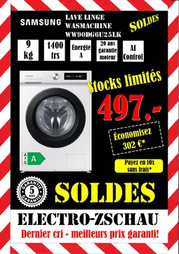 Electro Zschau folder voorblad