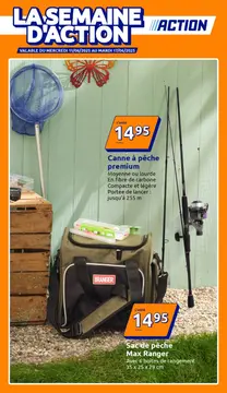 Action couverture de brochure
