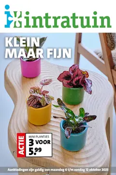 Intratuin folder voorblad
