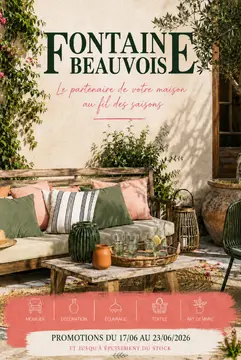 Fontaine Beauvois couverture de brochure