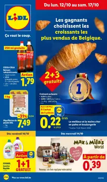 Lidl couverture de brochure