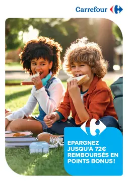 Carrefour couverture de brochure