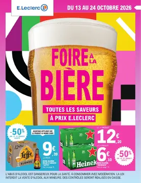 E.Leclerc couverture de brochure
