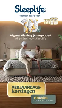 Sleeplife folder voorblad