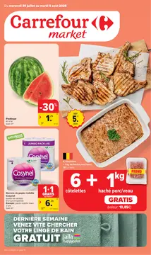 Carrefour Market couverture de brochure