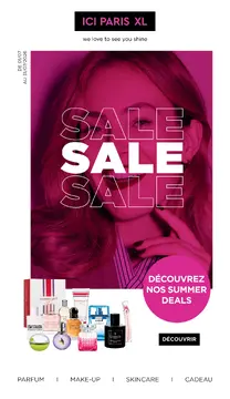 ICI PARIS XL couverture de brochure