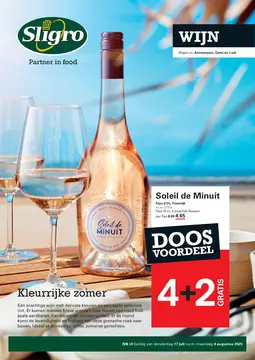 Sligro folder voorblad
