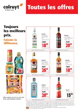 Colruyt couverture de brochure